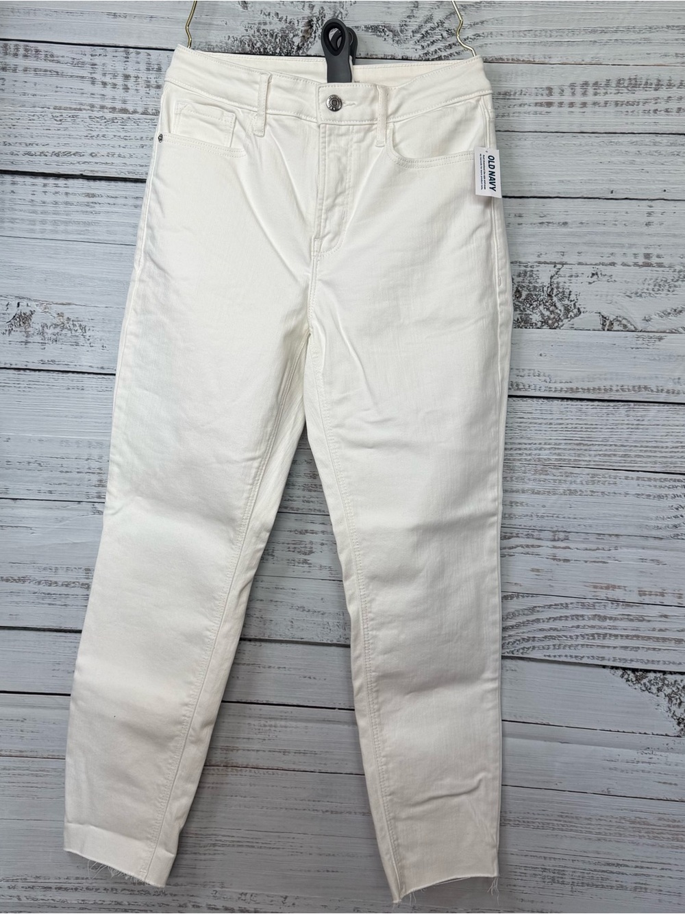 Old Navy high rise Rockstar supper skinny jean size 8 Petite
